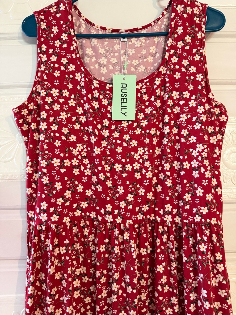 NWT maxi dress by Auselily size xl. - Picture 2 of 5